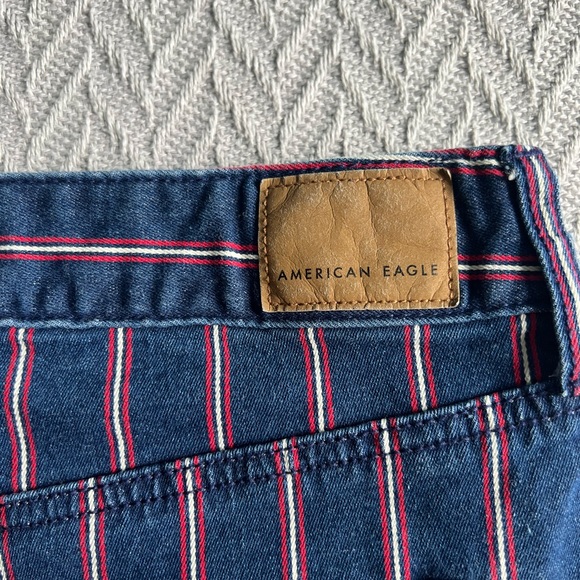 American Eagle red, white, and blue skirt - Picture 4 of 7